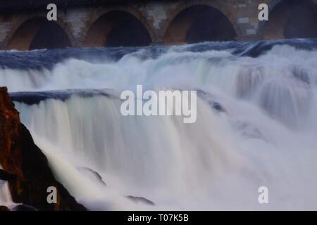 Rheinfall Schweiz Stockfoto