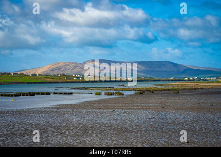 Ballycarberry Castle in der Nähe von Tipperary, Co Kerry, Irland Stockfoto