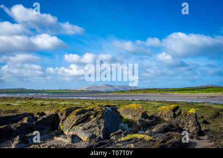 Ballycarberry Castle in der Nähe von Tipperary, Co Kerry, Irland Stockfoto