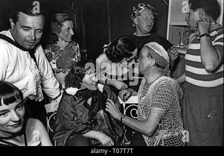Feste, Karneval, Karneval Party, München, 1956, Additional-Rights - Clearance-Info - Not-Available Stockfoto