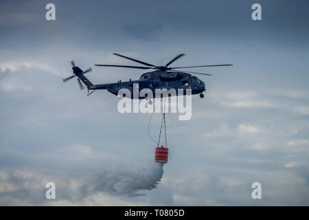 Luftwaffe, Sikorsky CH-53 Sea Stallion, ILA 2018, Schönefeld, Brandenburg, Deutschland Stockfoto