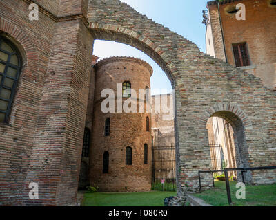 Italien, Emilia Romagna, Ravenna, die Basilika von San Vitale Stockfoto