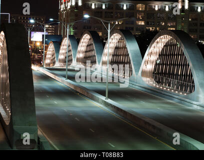 W. 7th Street Fort Worth 021819 Stockfoto