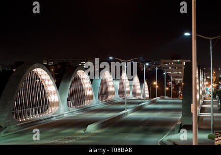 W. 7th Street Fort Worth 021819 Stockfoto