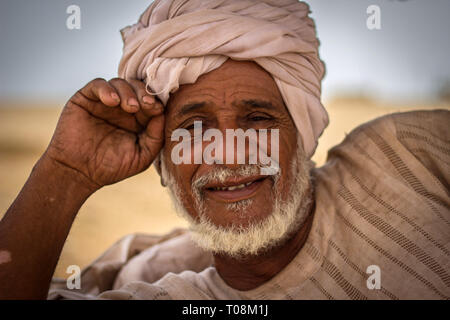 Rashaida Mann, Eritrea Stockfoto