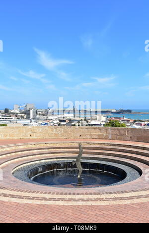 Pool der Erinnerung an der HMAS Sydney II Memorial Geraldton western Australia Stockfoto