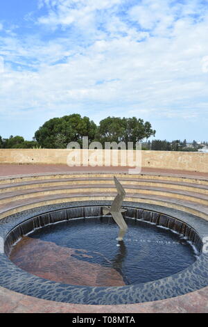 Pool der Erinnerung an der HMAS Sydney II Memorial Geraldton western Australia Stockfoto