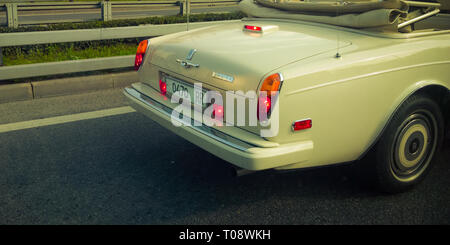 Rolls-Royce Corniche II Coupé Cabrio (seit 1971) Stockfoto