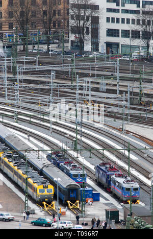 Göteborgs Göteborg Centralstationen (Hauptbahnhof) in Göteborg, Västra Götaland, Schweden. 14. März 2008 © wojciech Strozyk/Alamy Stock Foto Stockfoto