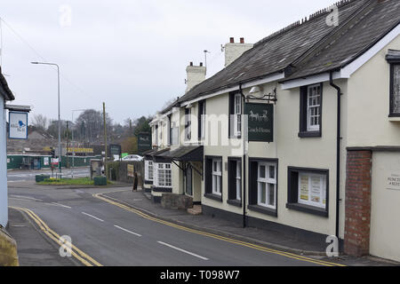 Coach House, früher White Hart, St Mellons Nummer 3794 Stockfoto