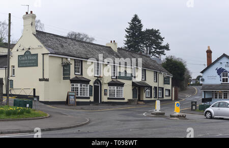 Coach House, früher White Hart, St Mellons Nummer 3791 Stockfoto