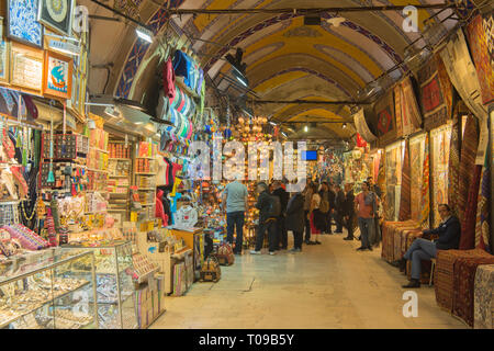 Türkei, Istanbul, Großer Basar (Kapali Carsi), das Einkaufsparadies der Touristen Stockfoto