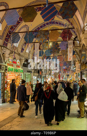 Türkei, Istanbul, Großer Basar (Kapali Carsi), das Einkaufsparadies der Touristen Stockfoto