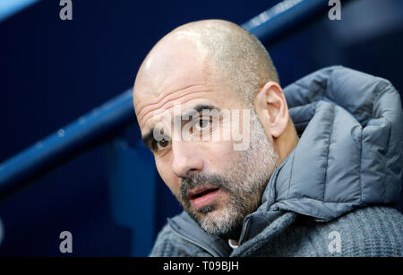 Manchester City-Trainer Pep Guardiola Stockfoto