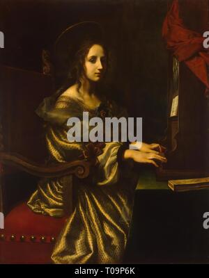 T'S Cecilia". Italien, der zweiten Hälfte der 1640er. Abmessungen: 126 x 99,5 cm. Museum: Staatliche Eremitage, St. Petersburg. Autor: Carlo Dolci. Stockfoto