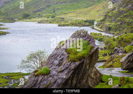 Fahren Sie über die Lücke von Dunloe Stockfoto