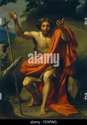 T Johannes der Täufer in der Wüste". Deutschland, ca. 1774. Abmessungen: 208 x 153 cm. Museum: Staatliche Eremitage, St. Petersburg. Autor: Anton Raphael Mengs. ANTON Raphael Mengs. Stockfoto