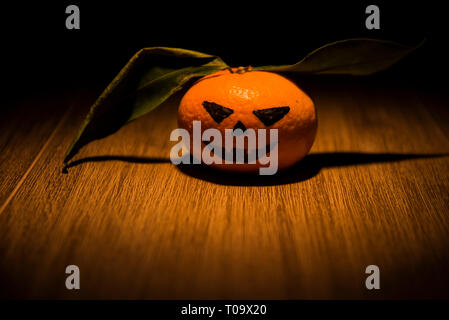 Mandarine Jack weißen Stockfoto