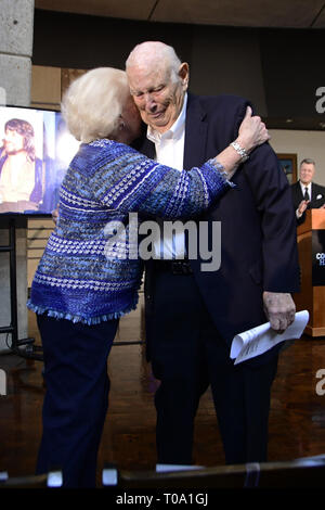 Nashville, Tennessee, USA. 18. Mär 2019. - Jerry Bradley. CMA präsentiert Country Music Hall Of Fame 2019 Eingezogenes Zeremonie an der Country Music Hall of Fame. Photo Credit: Dara-Michelle Farr/AdMedia Credit: Dara-Michelle Farr/AdMedia/ZUMA Draht/Alamy leben Nachrichten Stockfoto