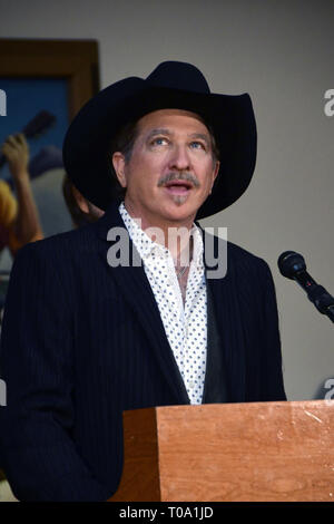 Nashville, Tennessee, USA. 18. Mär 2019. - Kix Brooks, Brooks & Dunn. CMA präsentiert Country Music Hall Of Fame 2019 Eingezogenes Zeremonie an der Country Music Hall of Fame. Photo Credit: Dara-Michelle Farr/AdMedia Credit: Dara-Michelle Farr/AdMedia/ZUMA Draht/Alamy leben Nachrichten Stockfoto