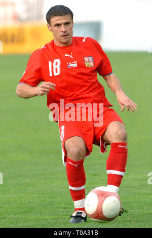 Oktober 7, 2006 - Liberec, Tschechische Republik - Tschechische Republik ''A'' vs San Marino ''A'', 7:0, Gruppe D Euro 2008-Qualifikationsspiel, 7.10.2006, Liberec, CZ. Marek Kulic der Tschechischen ''A'' Team. Foto Slavek Ruta (Credit Bild: © Slavek Ruta/ZUMA Draht) Stockfoto