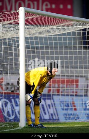 30. Mai 2008 - Prag, Tschechische Republik - Freundschaftsspiel Tschechien vs Schottland, 3:1, 30. Mai 2008, Prag, CZ. .. Petr Cech, Torwart der Tschechischen Republik während Ihres freundlich Fußballspiel in der AXA Arena, in Prag, am 30. Mai 2008. /PSPA/Slavek Ruta (Credit Bild: © Slavek Ruta/ZUMA Draht) Stockfoto