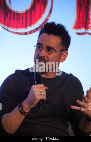 Colin Farrell 03/10/2019 "Dumbo" Pressekonferenz im Beverly Hilton Hotel in Beverly Hills, CA Foto: Cronos/Hollywood Nachrichten Stockfoto