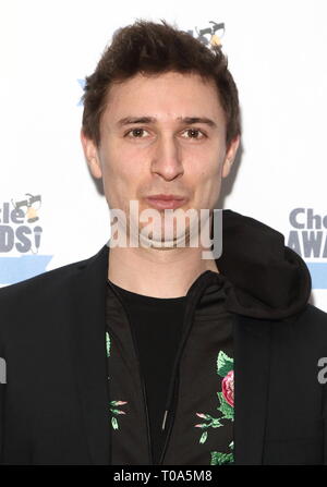London, Großbritannien. 18 Mär, 2019. Tom Rosenthal am Chortle Comedy Awards am FEST, Camden Town. Credit: SOPA Images Limited/Alamy leben Nachrichten Stockfoto