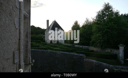 Chateau de Touffou, Bonnes, Frankreich Stockfoto