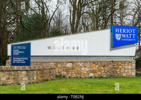 CALA teamed oben mit Heriot Watt pilot ein neues Programm, in dem die Kursteilnehmer arbeiten ein Haus der Zukunft zu entwerfen. Stockfoto