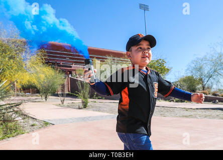 Pumpen Rauch, Rauch, Rauch, Naranjeros, bombas de Humo, humo, humo de Colores, Naranjeros Stockfoto