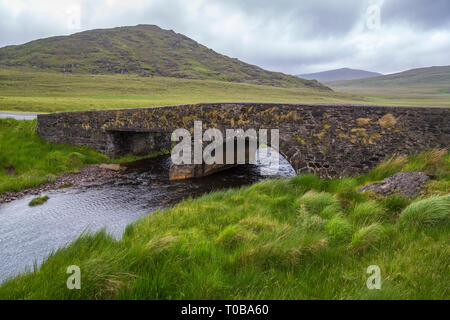 Auf der Ballaghasheen Pass Road, Co Kerry, Irland Stockfoto