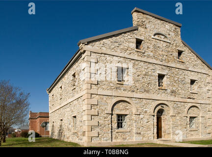 Alte Lancaster Gefängnis, South Carolina, USA. Stockfoto