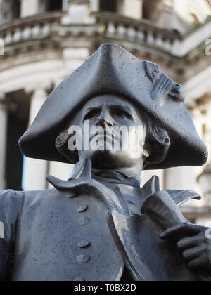 Kapitän James Cook Statue, St James Park, London, England, Großbritannien Stockfoto