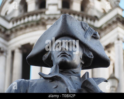 Kapitän James Cook Statue, St James Park, London, England, Großbritannien Stockfoto