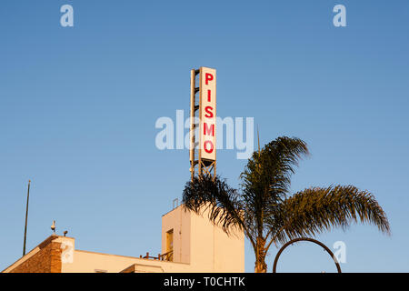 Die Pismo Beach Hotel. Pismo Beach. Kalifornien. Stockfoto