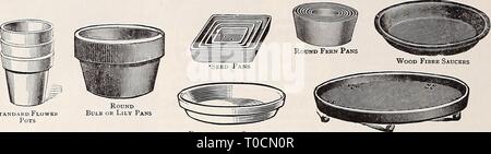 Dreer's Garten Buch 1921 (1921) Dreer's Garten Buch 1921 dreersgardenbook 1921 henr Jahr: 1921 206 Blumentöpfe, Untersetzer, Pfannen, HOLZFASER UNTERTASSEN UND WALZGERÜSTEN Standard Flowbk Töpfe Größen. Earthenwake Untertassen Holzfasern Walzgerüsten STANDARD BLUMENTÖPFE voll in die Messung. Keine Kosten für die Verpackung. Sechs Dutzend Preise; 50 von 100 Preise; 500 auf 1000. Jede. Dutzend. 1000. Wenn in. . $ 0 02.. . $ 0 16. . $ 1 23. . $ 11 25 4 2'. 2. . 16. . 1 23. . 11 25 4 Ich 2'. 2. . 18. . 1 40. . 12 75 5 2 h". 3. . 24. . 1 65. . 15 00 5 i3'. 3. . 28. . 2 14. . 19 50 6 3 J". 4. . 35. . 2 64. . 24 00 6 i3J". Stockfoto