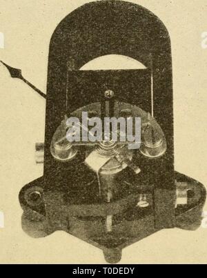 Elektronische Geräte für die biologische Forschung elektronische Geräte für die biologische Forschung electronicappara 00 dona Jahr: 1958 Abbildung 23.25 Moving-coil Meter Stockfoto