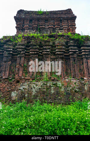 Mein Sohn Heiligtum, Hindu-tempel, UNESCO-Weltkulturerbe, Quan Nam Provinz, Vietnam, Asien Stockfoto