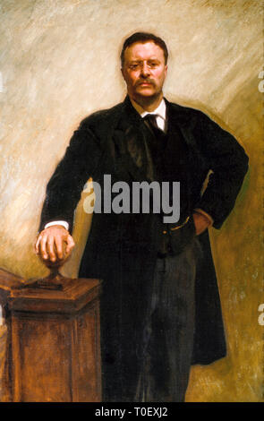 John Singer Sargent, Theodore Roosevelt (1858-1919), Porträt, 1903 Stockfoto