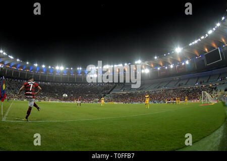 RJ - Rio de Janeiro - 03/19/2019 - Carioca 2019, Madureira x Flamengo - Everton Ribeiro Flamengo Spieler während der Partie gegen Madureira im Maracana-stadion für die Carioca Meisterschaft 2019. Foto: Thiago Ribeiro/AGIF Stockfoto