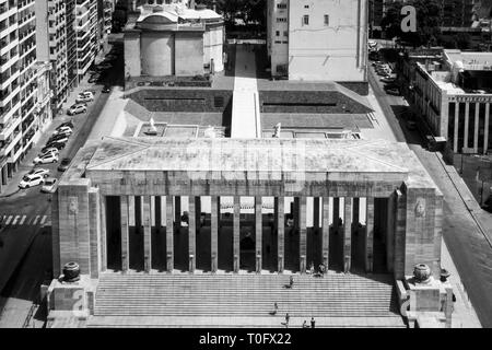 Rosario, Argentinien Triumphal Propylaeum der nationalen Flagge Denkmal Monumento Nacional a la Bandera - Rosario, Santa Fe, Argentinien Stockfoto