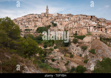 Die malerische Stadt von Bocairent in der Provinz Valencia, Spanien Stockfoto