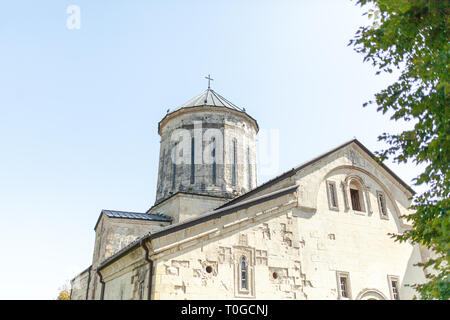 Georgien, Martvili, 01. September 2018 Kloster ist ein Georgianisches Klosteranlage. Martvili-Chkondidi Kathedrale. Stockfoto