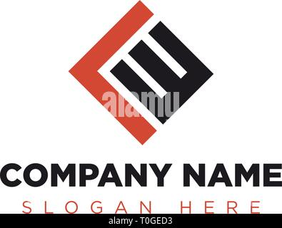 Le, L3, C3, CE Firmengruppe Logo Konzept Idee Stock Vektor