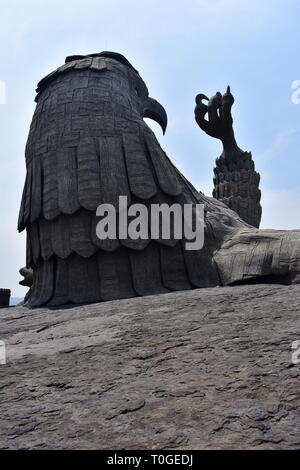 Kollam, Kerala, Indien - 2. März 2019: Das neugeborene Ziel Stockfoto