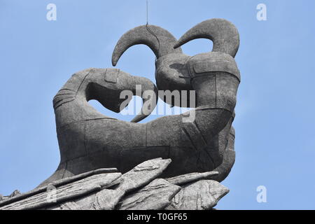 Kollam, Kerala, Indien - 2. März 2019: Stockfoto