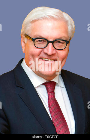 Frank-Walter Steinmeier - * 05.01.1956: Deutscher Politiker der SPD, 2005 bis 2009 Minister für Auswärtige Angelegenheiten, 12 Bundespräsident der Bundesrepublik R Stockfoto