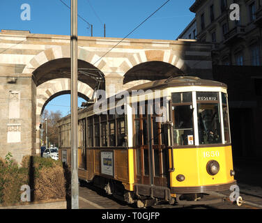 Europa, Italien, Lombardei, Mailand, Porta Nuova Stockfoto