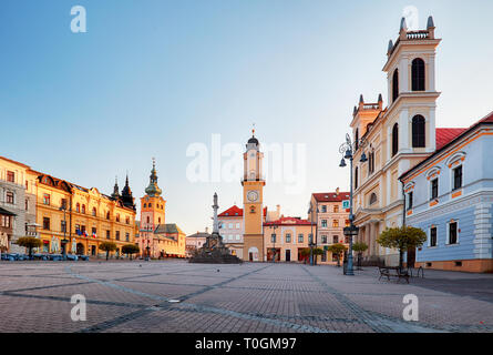 Banska Bystrica - SNP-Platz, Slowakei Stockfoto